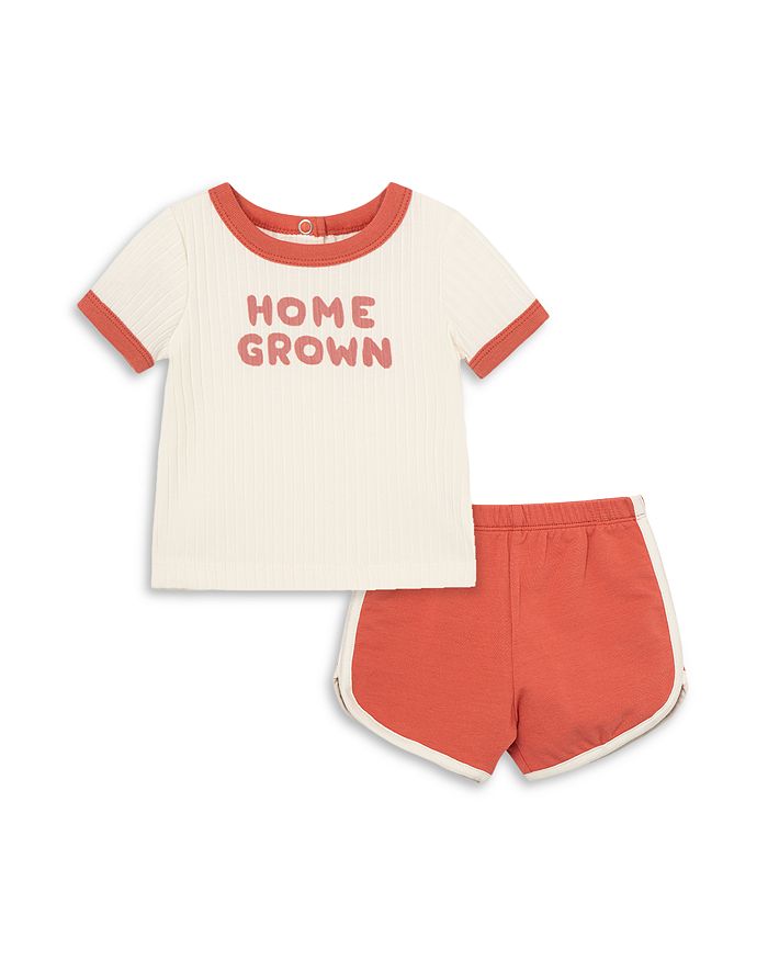 FOCUS Kids Unisex Organic Cotton Blend Homegrown Shorts Set - Baby ...