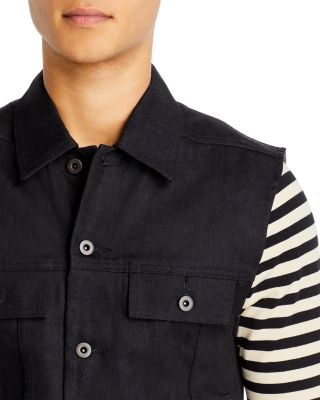 DRKSHDW Rick Owens Sleeveless Trucker Denim Vest