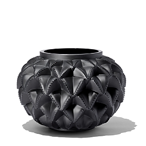 Lalique Languedoc Vase - 150th Anniversary Exclusive In Black