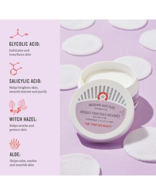Ingrown Hair Pads with BHA & AHA
