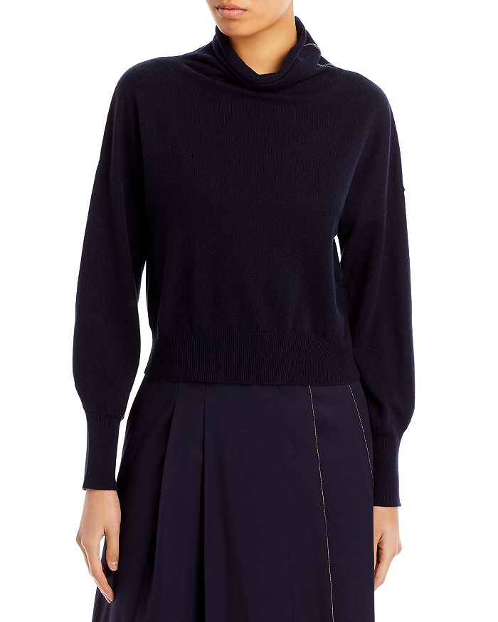 Lucky Brand Top In Maglia Con Paillettes Per Donna T-Shirt Decorata