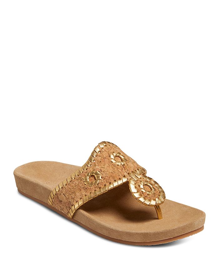Jack Rogers Women s Comfort Jacks Cork Sandals Bloomingdale s