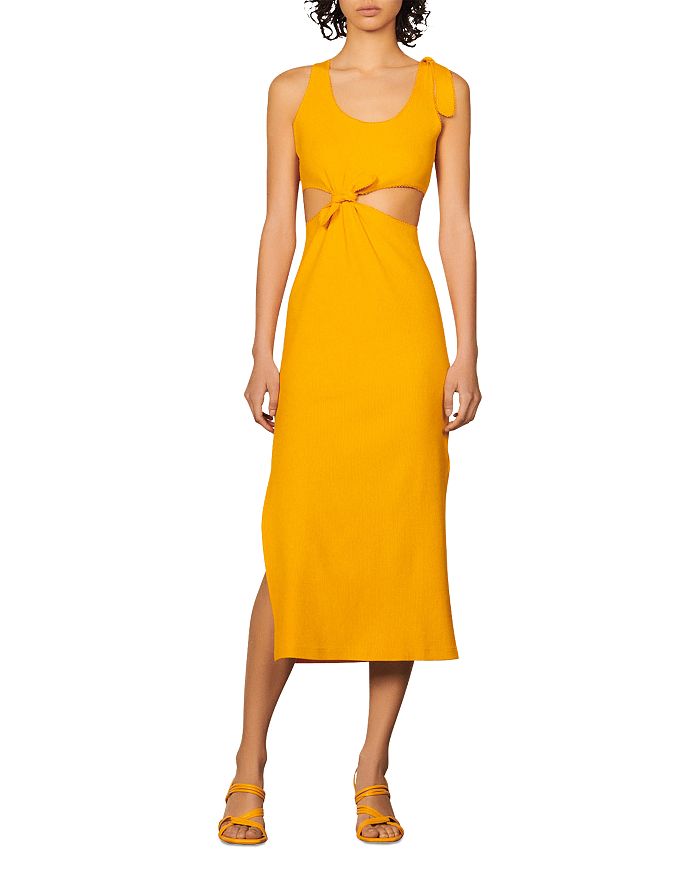 Sandro dress bloomingdales discount