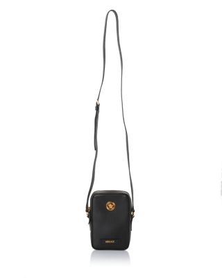 Versace Leather Crossbody Phone Case