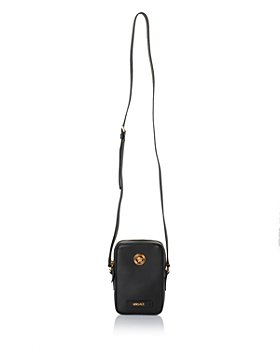 Versace - Leather Crossbody Phone Case
