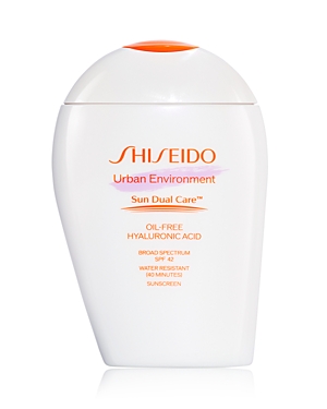 Shop Shiseido Urban Environment Oil Free Sunscreen Spf 42 4.8 Oz.