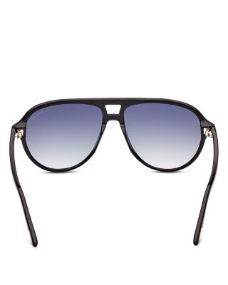  Jeffery Pilot Sunglasses, 59mm