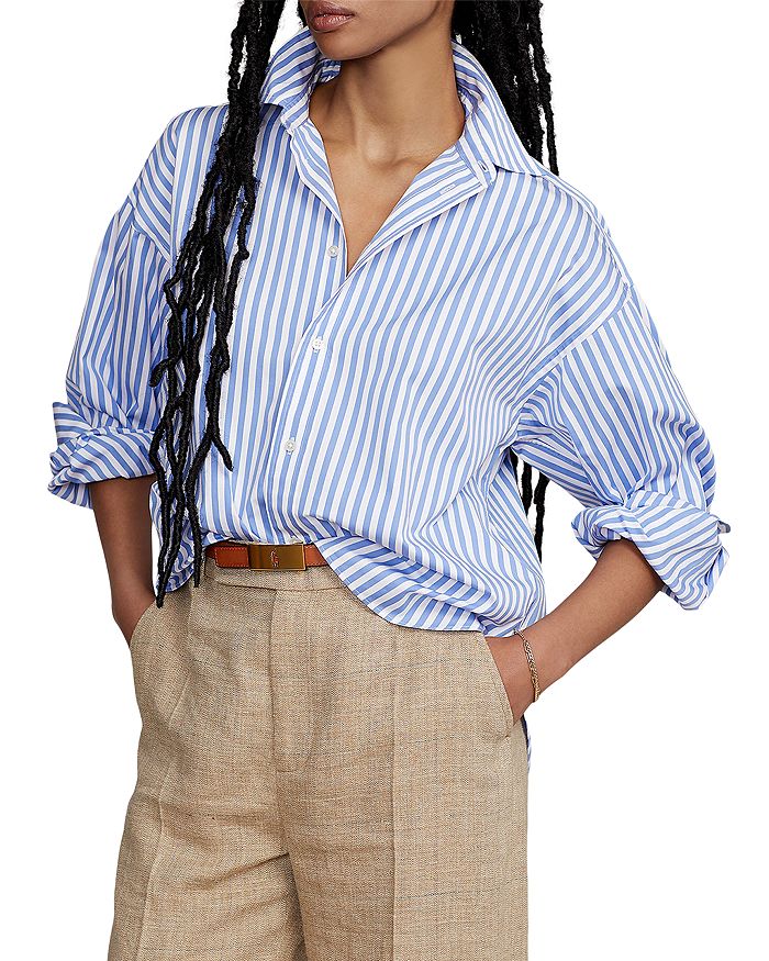 Ralph lauren boyfriend shirt new arrivals
