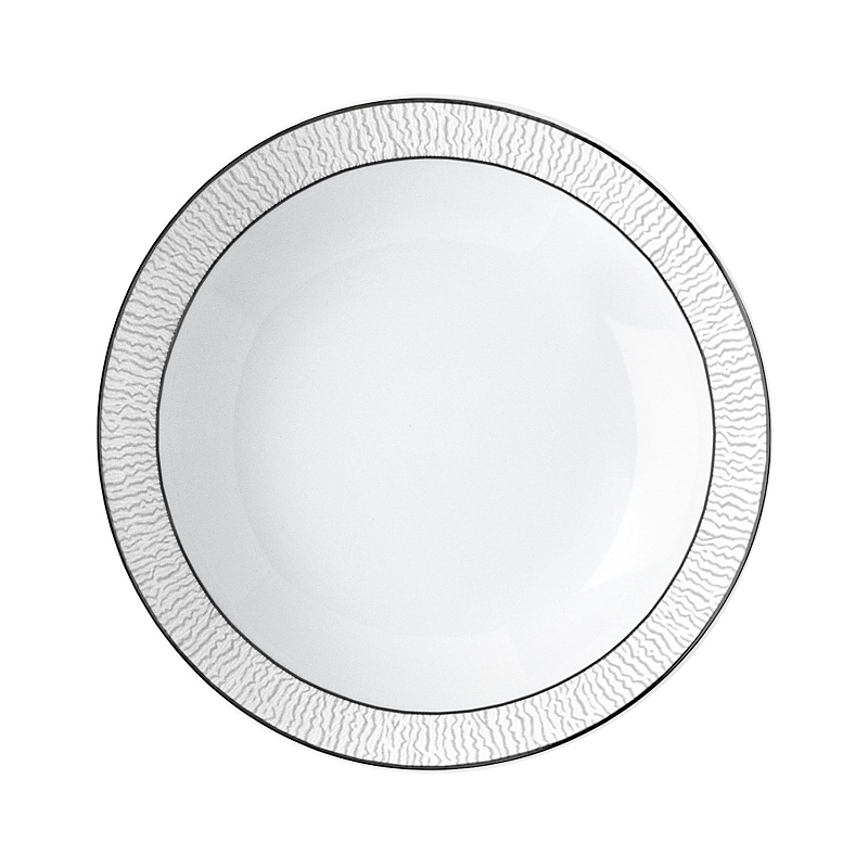 Bernardaud Dune Coupe Soup Bowl, 7.5 In White