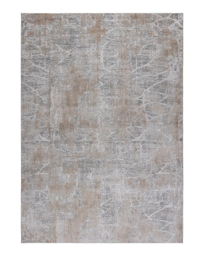 Kenneth Mink Alloy All342 Area Rug, 5' X 8' In Rose