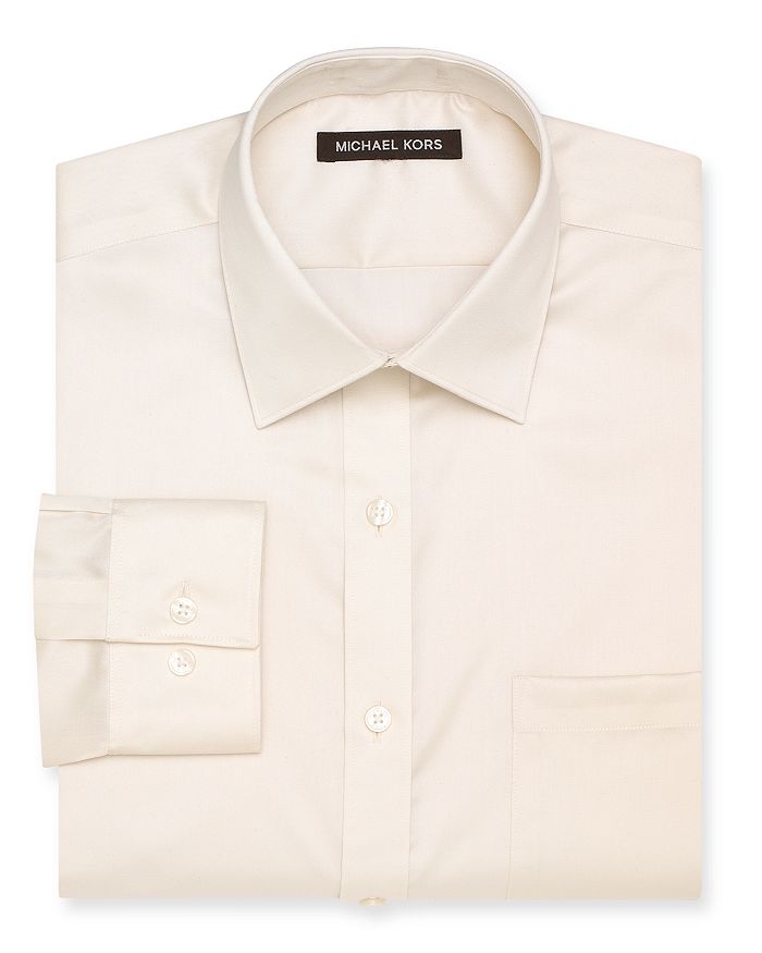 Michael kors non iron dress shirt deals