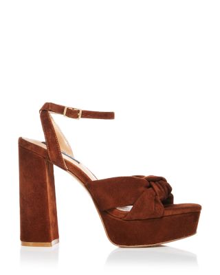Brown Platform Sandals for Women 