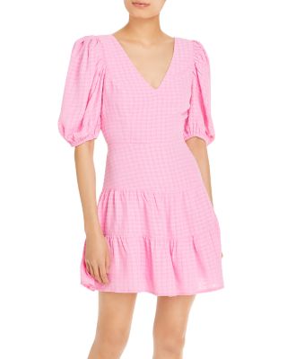 french connection pink gingham dress French Connection Pink Gingham Dress French Connection Dresses French  Connection Pink Checkered