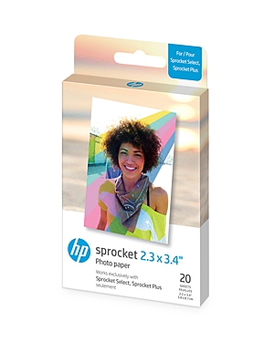Hp Sprocket 2.3 x 3.4 Peel & Stick Glossy Photo Paper