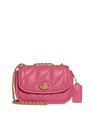 pink coach satchel handbag