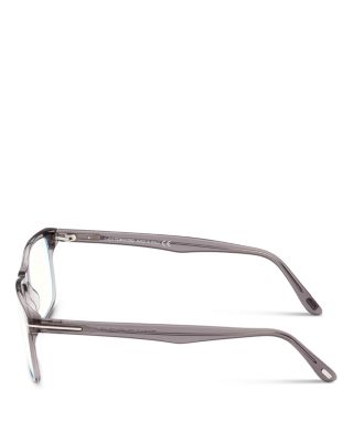 Men&#39;s Square Blue Light Glasses, 55mm