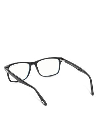 Men's Square Blue Light Glasses, 55mm