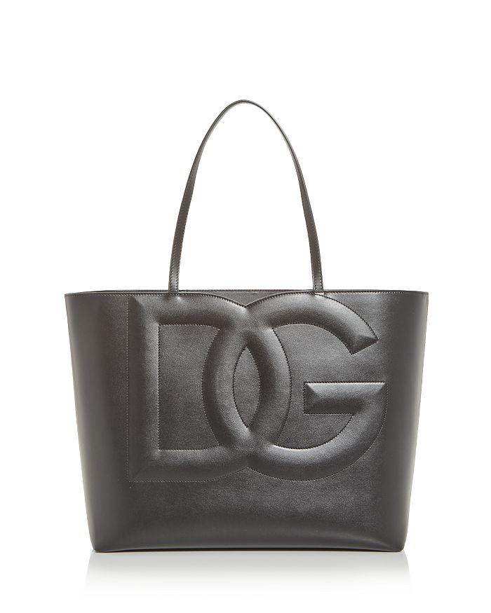 Dolce & Gabbana Logo Large Leather Tote | Bloomingdale's