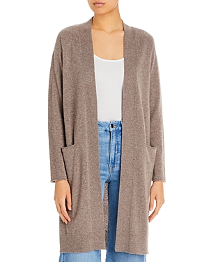 C By Bloomingdale's Cashmere Duster Cardigan - Exclusive In Heather Rye Sesame