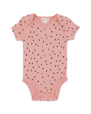 Girls' Printed Cotton Bodysuit, 3 Pack - Baby