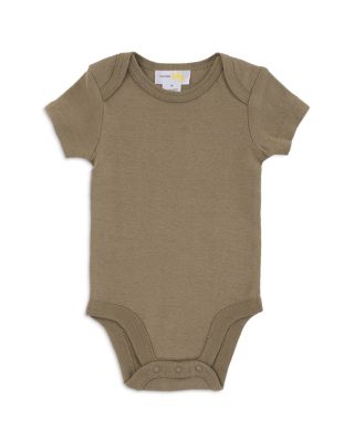 Boys' Solid Cotton Bodysuit, 5 Pack - Baby