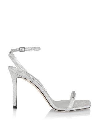 jimmy choo heels silver