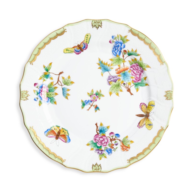 Herend Queen Victoria Dinner Plate in Multi-Color