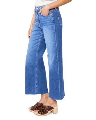 Anessa High Rise Wide Leg Ankle Jeans