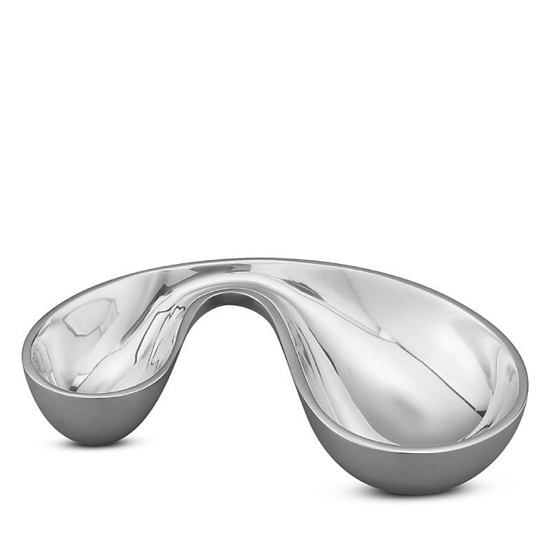 Nambe Morphik Olive Bowl In Metal