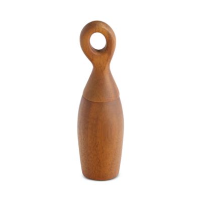 Portables 7.75" Wood Salt and Pepper Mill