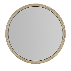 Shop Hooker Furniture Cascade Round Mirror In Gray