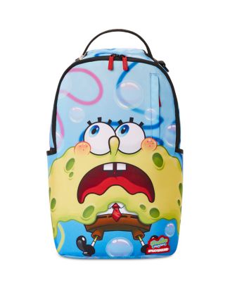Sprayground Kids' Spongebob Print Canvas Backpack In Multi