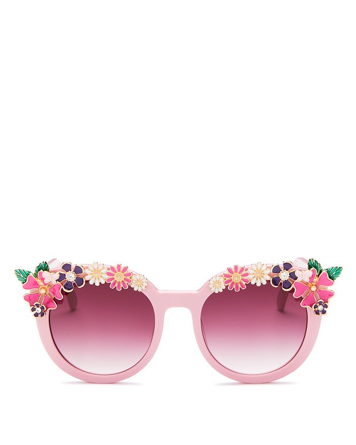 LoveShackFancy Round Sunglasses, 54mm Bloomingdale's