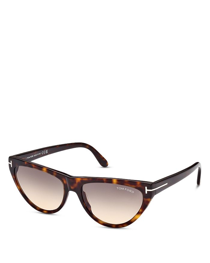 Tom Ford - Amber Cat Eye Sunglasses, 56mm