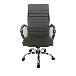 Furniture Of America Tioga Gray High Back Height Adjustable Office Chair