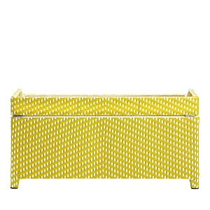 Furniture Of America Tomkins Outdoor Storage Bench In Yellow