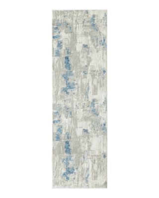 Lr Home Felicity Modern Abstract Brushstroke Runner Area Rug, 2' x 6'
