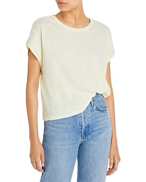 Free People You Rock Tee In Lime Sprit