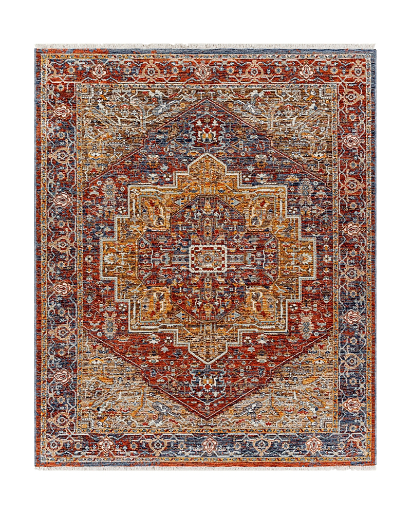 Surya Misterio Mst-2303 Area Rug, 9' X 12'5 In Red