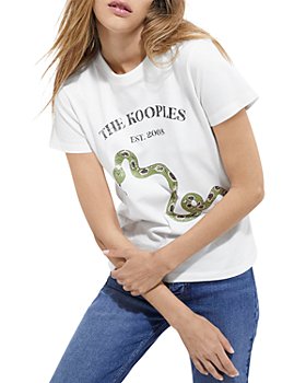 Womens Clothing Tops T-shirts The Kooples Women 