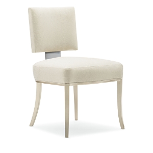 Caracole Reserved Seating Side Chair In Birch