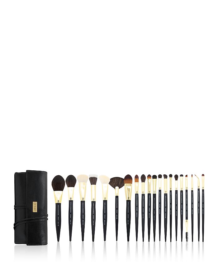 OMNIA® Brush Professional Gold Glam Makeup Brush Wrap Gift Set Bloomingdale's