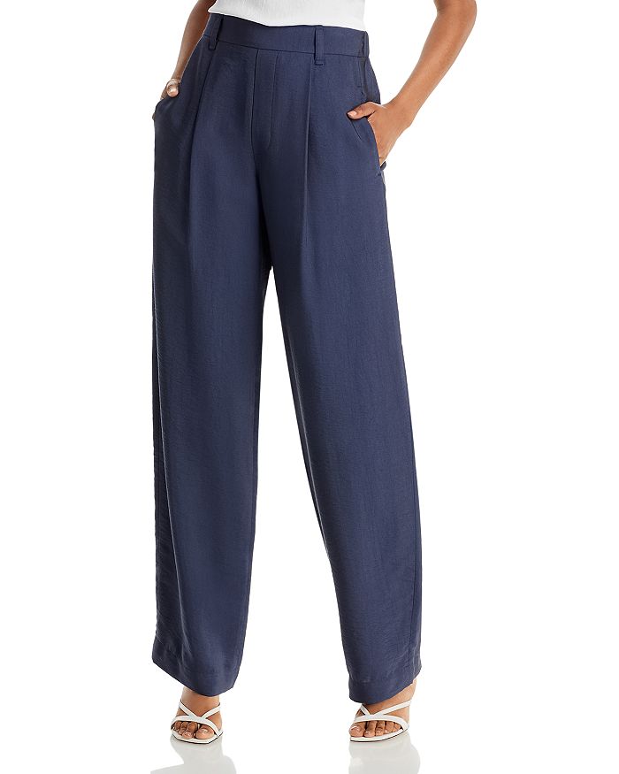 Vince Pull On Straight Leg Pants | Bloomingdale's