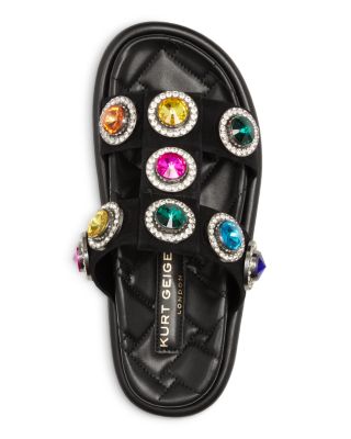 Women&#39;s Orson Embellished Platform Slide Sandals