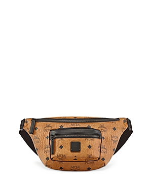 Shop Mcm Fursten Vi Belt Bag In Cognac