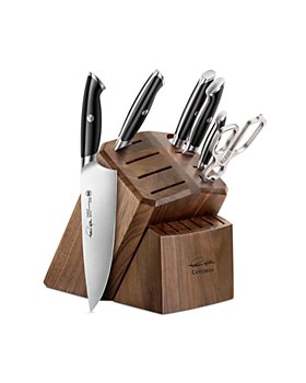 Cangshan - Thomas Keller Signature Collection 7-Piece Knife Block Set with 8 Spare Slots