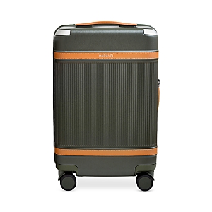 Paravel Aviator Carry On Plus Spinner Suitcase In Green