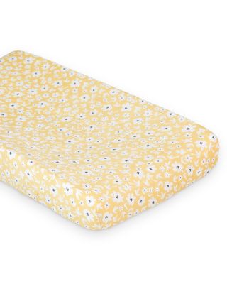 Lulujo - Wildflower Printed Cotton Muslin Change Pad Cover - Baby