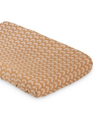 Lulujo - Mudcloth Printed Cotton Muslin Change Pad Cover - Baby