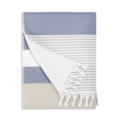 Laguna Beach Textile Co. Laguna Beach Turkish Beach Towel In Sea & Dune